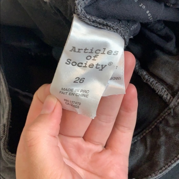 grey washed jeans - Picture 6 of 6